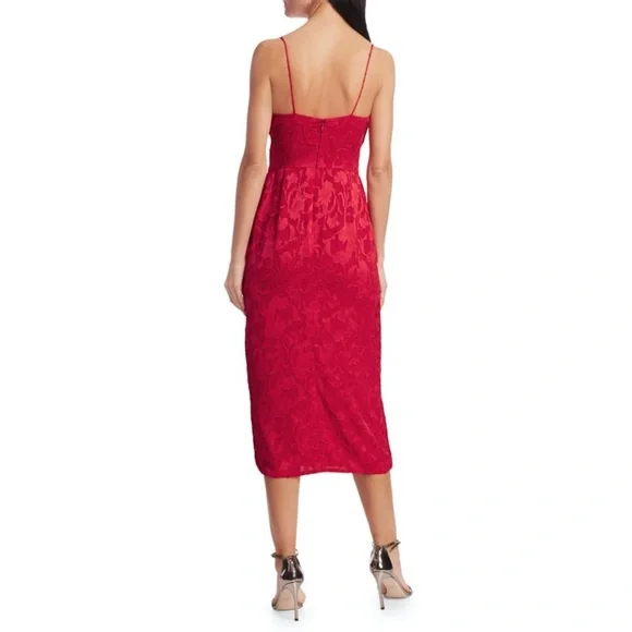 Monique Lhuillier Foulard Print Camisole Dress - Picture 4 of 15